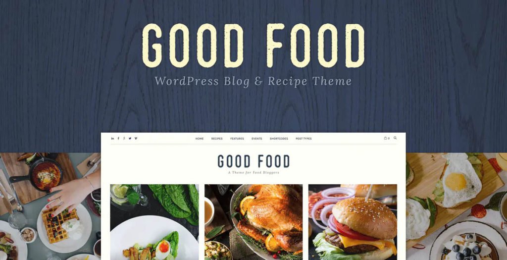 Good Food - Recipe Magazine and Food Blog Topic