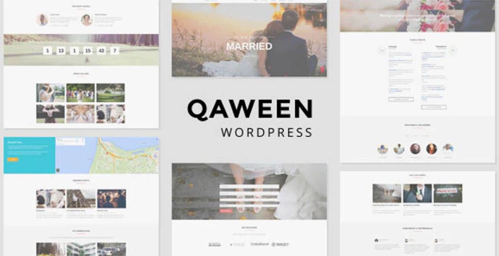 Qaween - Wedding WordPress Theme