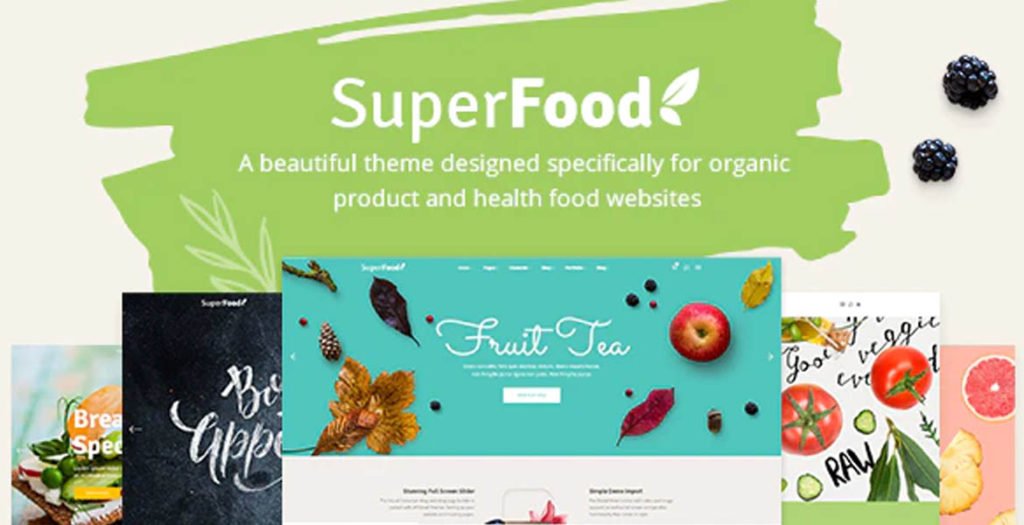 Superfood - Organic Food Products Theme