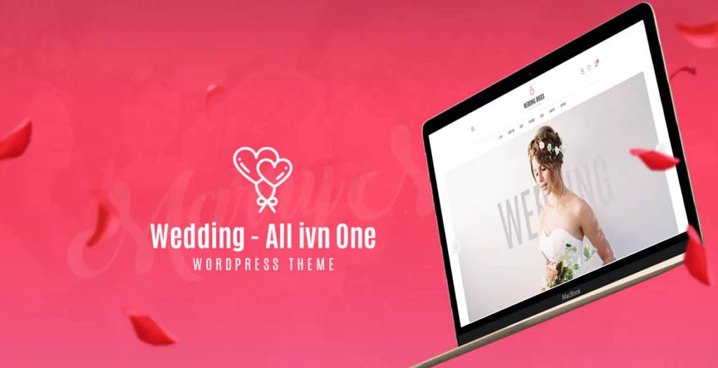 Wedding - All In One WordPress Theme