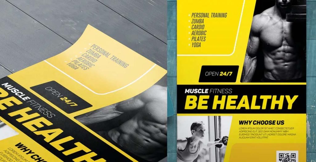 Fitness Flyers Template