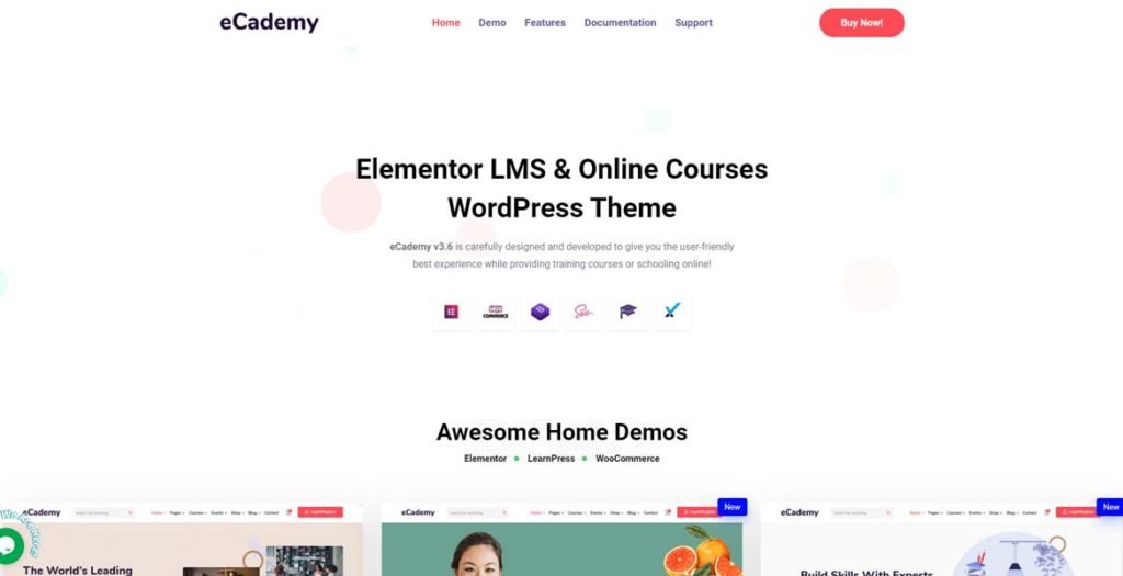 online Course WordPress Theme