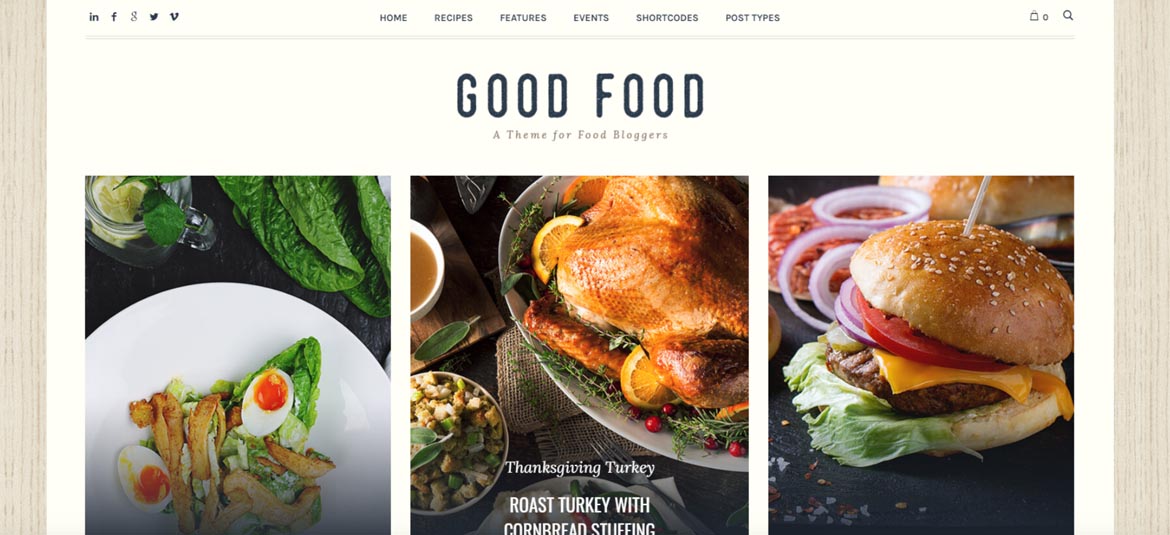 Theme Blogger Cooking Best And High-Quality Food Blog Wordpress Themes of 2021 - NicheAddons