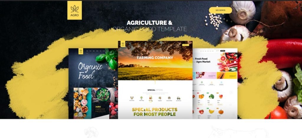 Agriculture And Farming WordPress Theme