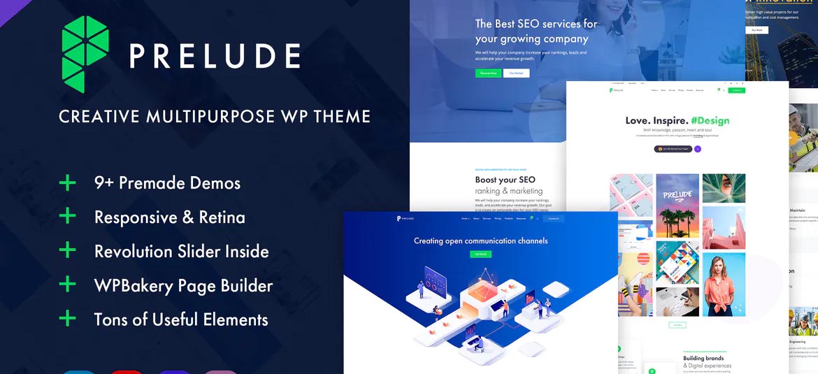 A Quality Collection of Multi-Purpose WordPress Theme For 2021